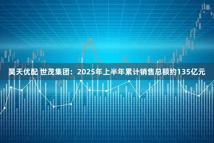 昊天优配 世茂集团：2025年上半年累计销售总额约135亿元
