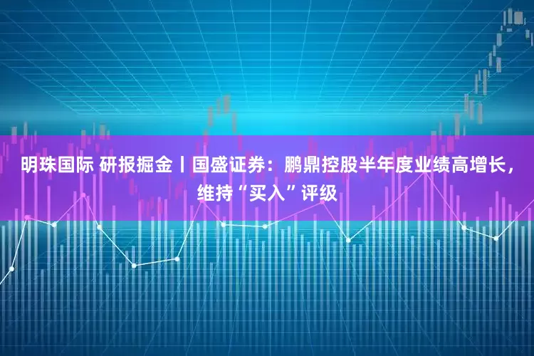 明珠国际 研报掘金丨国盛证券：鹏鼎控股半年度业绩高增长，维持“买入”评级